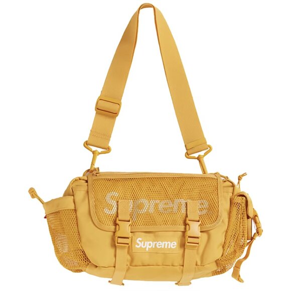 Supreme SS20 Mesh Waist Bag Gold -